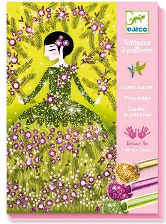 Djeco Zestaw artystyczny - Brokatowe suknie (146518)