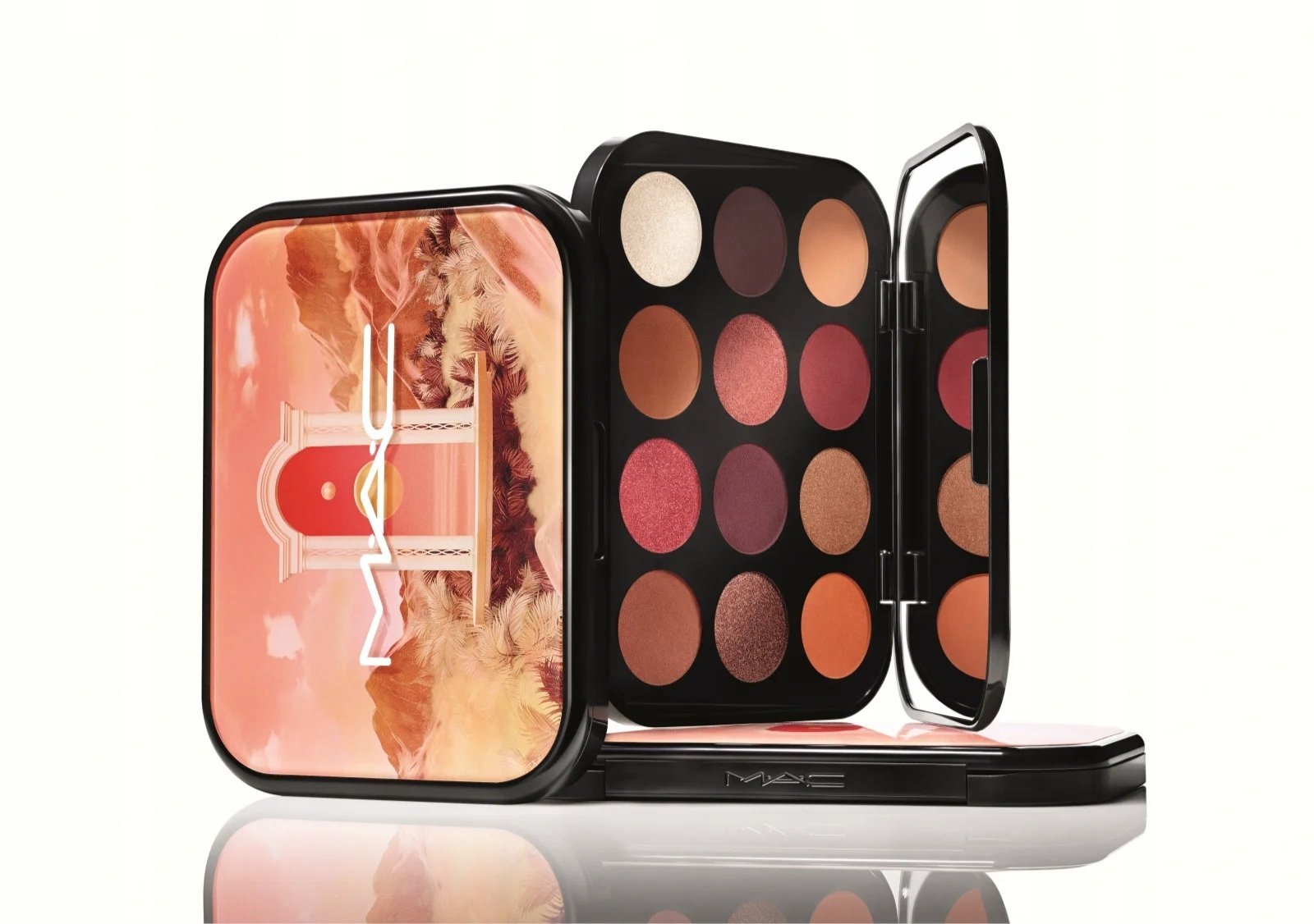 MAC, Connect In Colour, Eyeshadow Palette, Future Flame, 12 Shades, 12.2 g For Women