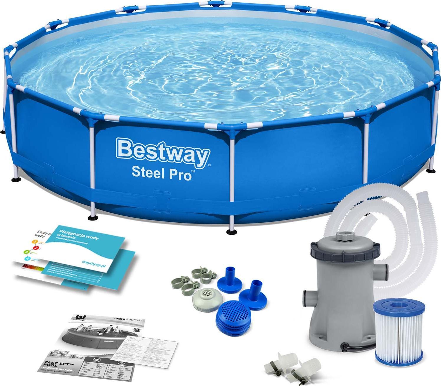 Bestway Basen stelażowy Steel Pro 366cm 7w1 (56681)
