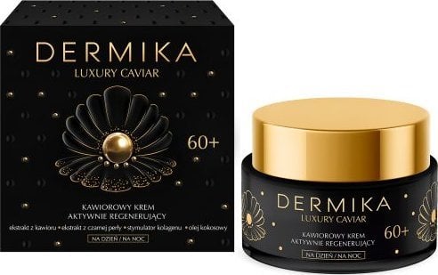 Dermika Luxury Caviar 60+ Kawiorowy Krem aktywnie regenerujący na dzień i noc 50ml