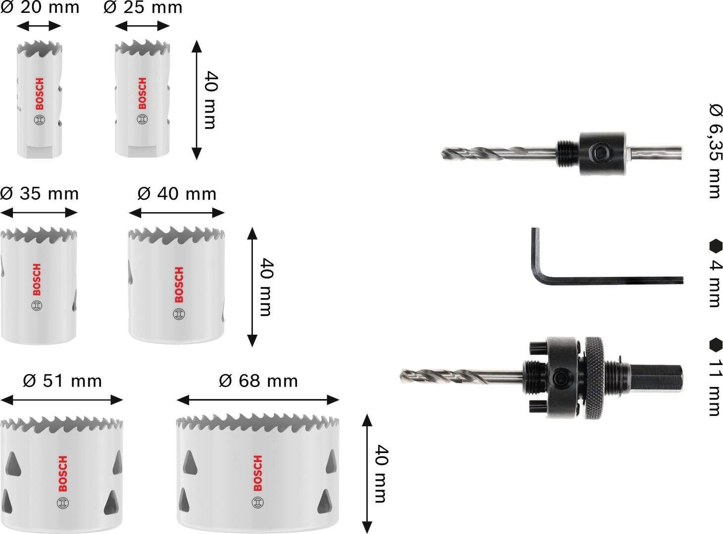 SESTAW PIŁ T MM B 9p SET