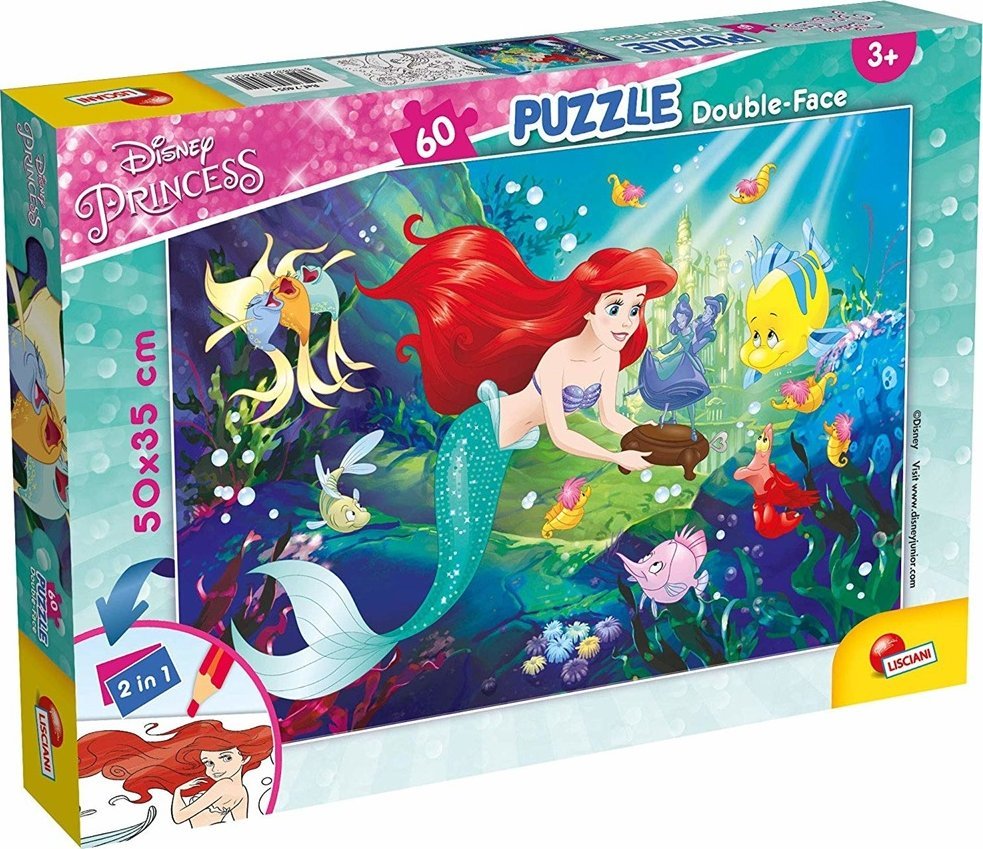 Lisciani LISCIANI PUZZLE DF PLUS 60 LITTLE MERMAID