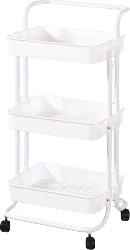 Total shopping Mobilny Regał Kuchenny Stolik Na Kółkach Barek Wózek Łazienkowy Solidny