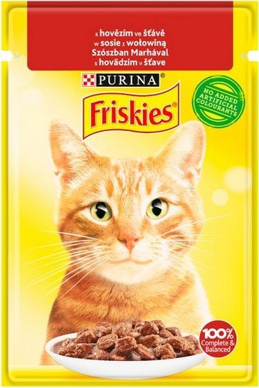 Friskies Wołowina saszetka 85g
