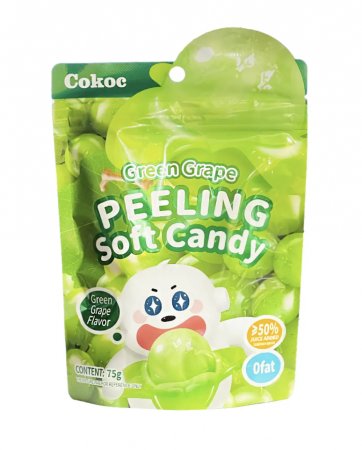 Cokoc Green Grape Peeling Soft Candy