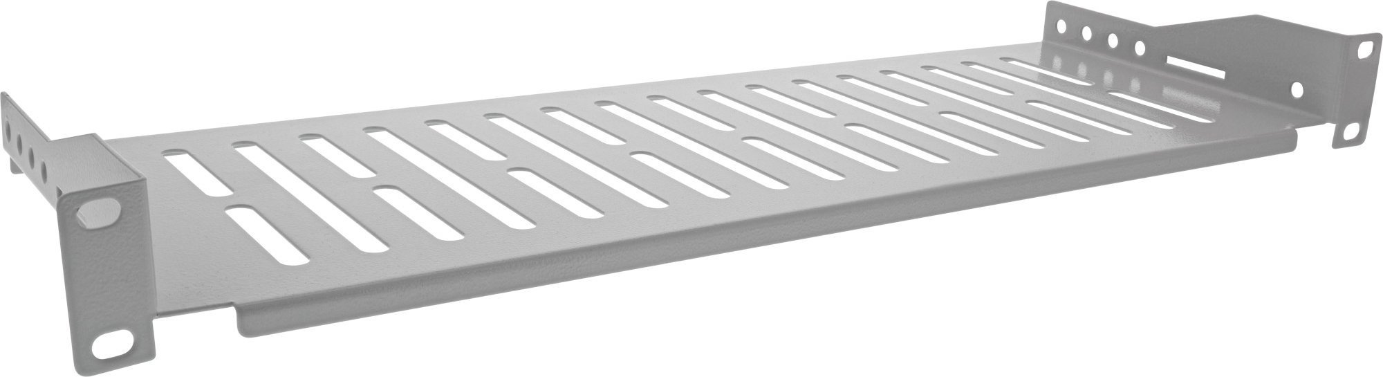 InLine InLine® 19" shelf, 150mm, 10kg, 1U, RAL 7035 grey