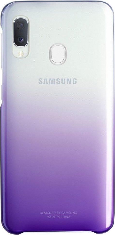 Samsung Etui Gradation Cover Fioletowe do Galaxy A20e (EF-AA202CVEGWW)