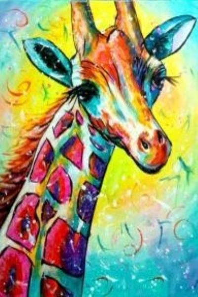 Malowanie po numerach Żyrafa 40 x 50 5690 (31590)