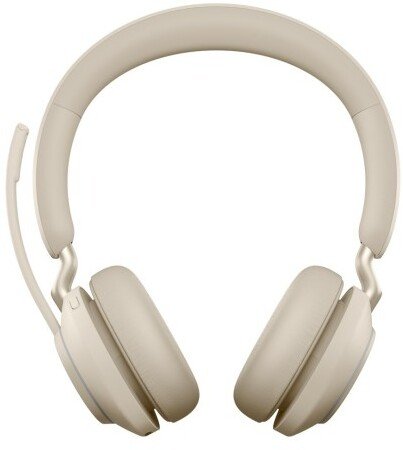 Słuchawki Jabra Słuchawki - Słuchawki bezprzewodowe Evolve 2 65 UC Stereo Beige - 26599-989-898