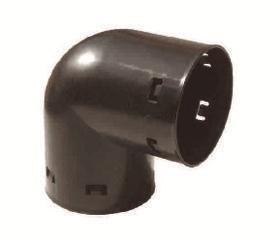 Kaczmarek Kolano drenarskie PVC-U 100mm 90 stopni - 1614193990