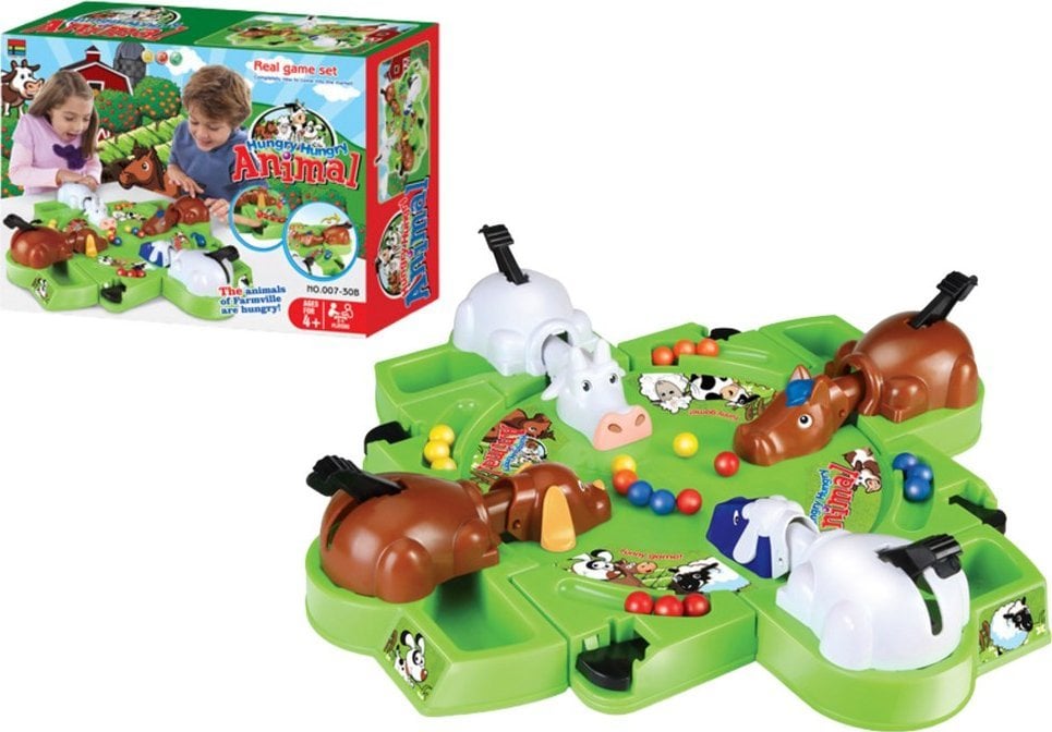 Gra Zręcznościowa Farma Głodne Zwierzęta Kulki