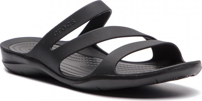 Crocs Klapki damskie Swiftwater Sandal black/black r. 36.5 (203998)