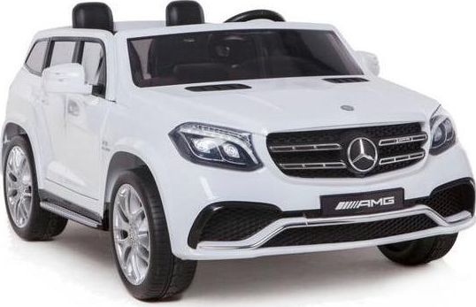 Super-Toys MERCEDES GLS 63, 4 SILNIKI, 2X12 V, MIĘKKIE KOŁA, MIĘKKIE SIEDZENIE, KLIMATYZACJA DLA 2 DZIECI/HL228