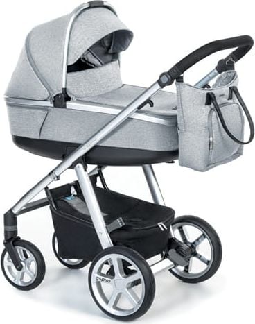 Wózek Espiro Wózek 2w1 Espiro NEXT 2.1 07 MELANGE GRAY CENTER GEL