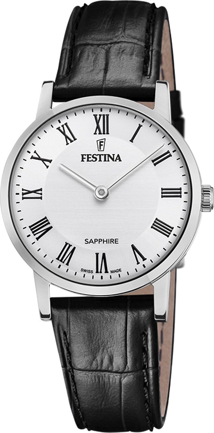 Zegarek Festina Zegarek damski Festina F20013-2 czarny
