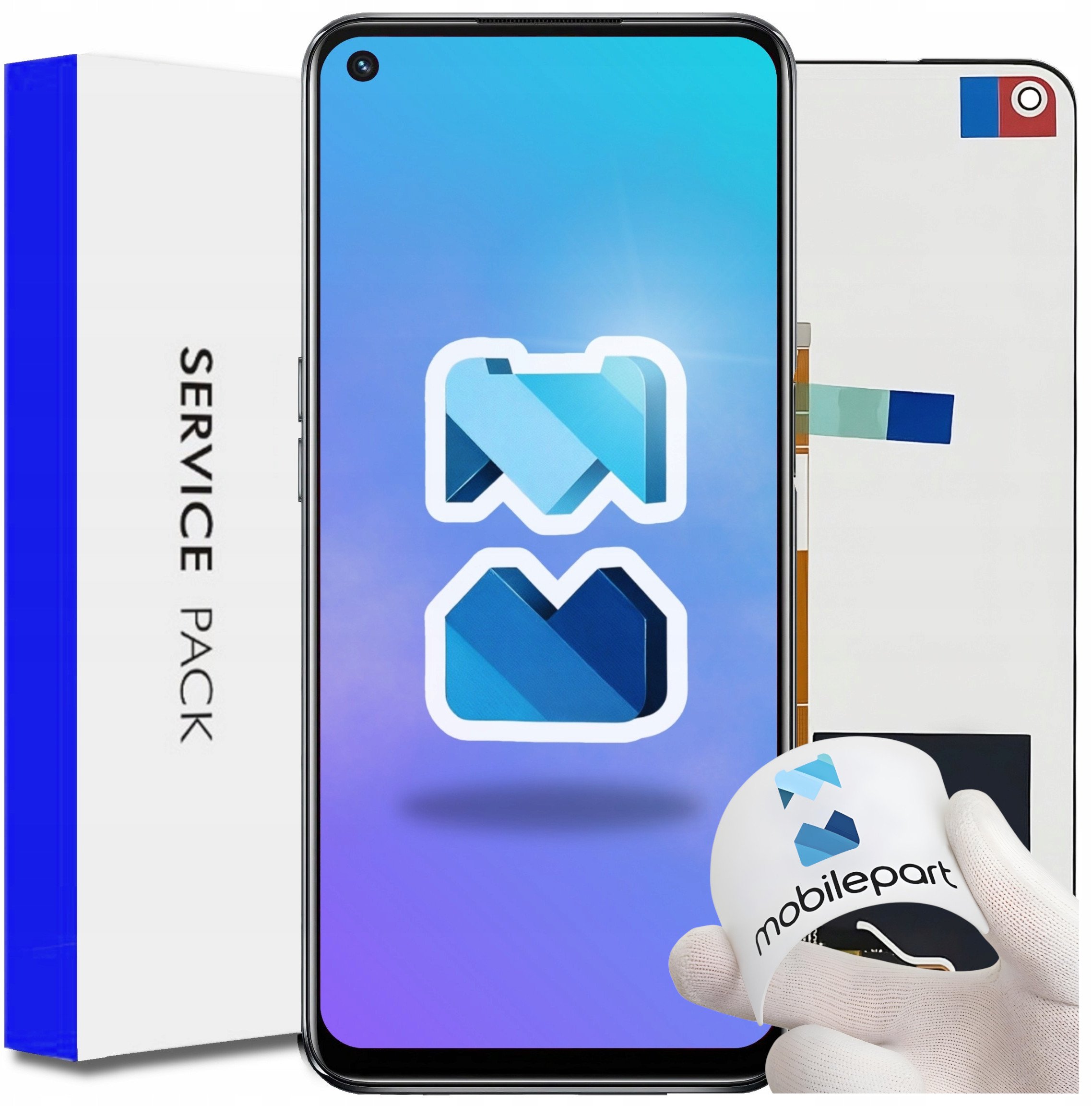 Wyświetlacz do Oppo A54 5G LCD CPH2195 Ekran Oryginał Mobilepart