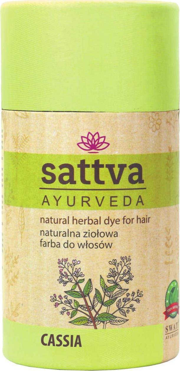 Sattva SATTVA_Natural Herbal Dye for Hair naturalna ziołowa farba do włosów Neutral Cassia 150g