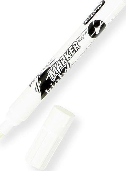 Marker olejowy biały (12szt)