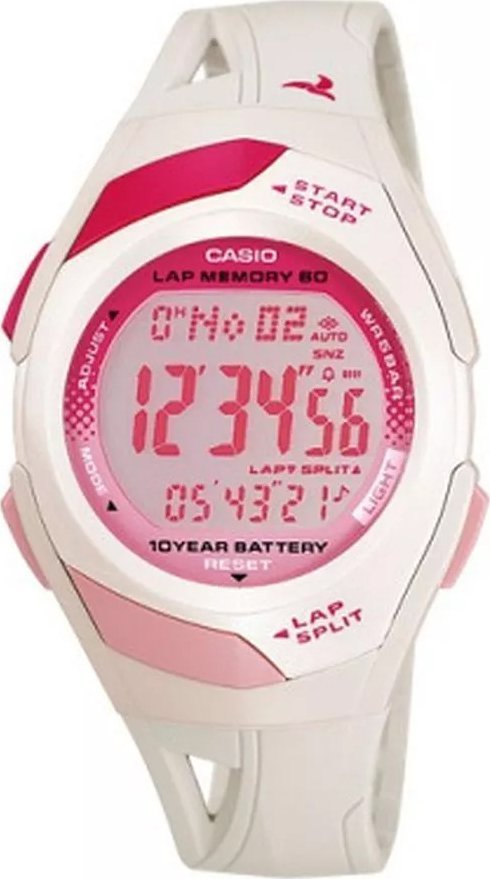 Zegarek Casio Zegarek damski Casio STR-300-7EG biały