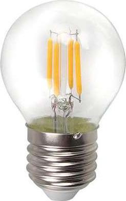 Polux Żarówka dekoracyjna SANICO 305817 E27 G45 4,5W 400 lm 230V kulka industrialna biała ciepła