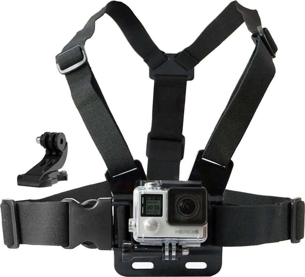 Alogy Szelki regulowane na klatkę mocowanie do GoPro Hero 10/9/8/7/6/5