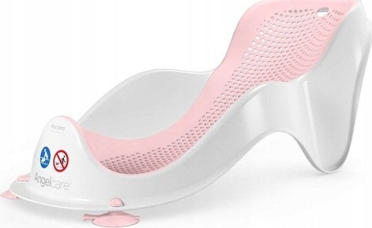 Abakus Leżaczek do kąpieli ANGELCARE różowy