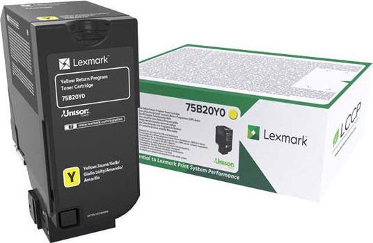 Toner Lexmark 75B20Y0 Yellow Oryginał (75B20Y0)