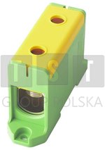E.4153/Ż-Z Listwa zaciskowa LZS w korpusie żółto-zielona 35-150mm2 E.4153/Ż-Z
