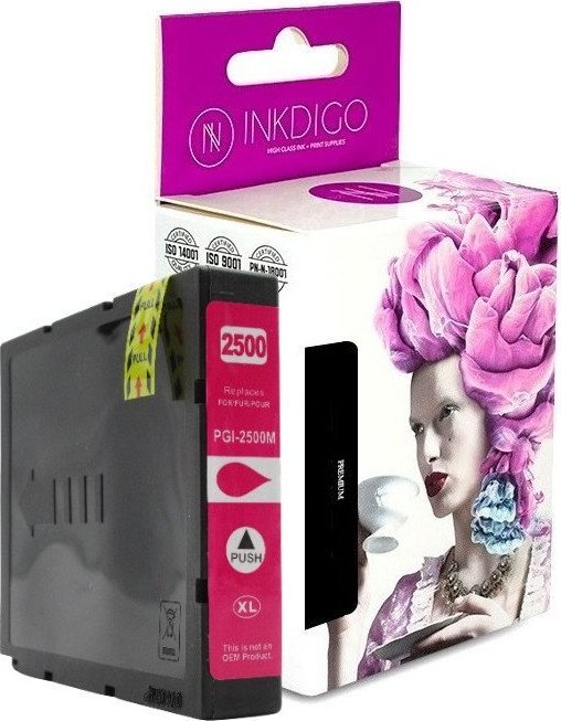 Tusz Canon Tusz INKDIGO do CANON PGI 2500 XL Magenta