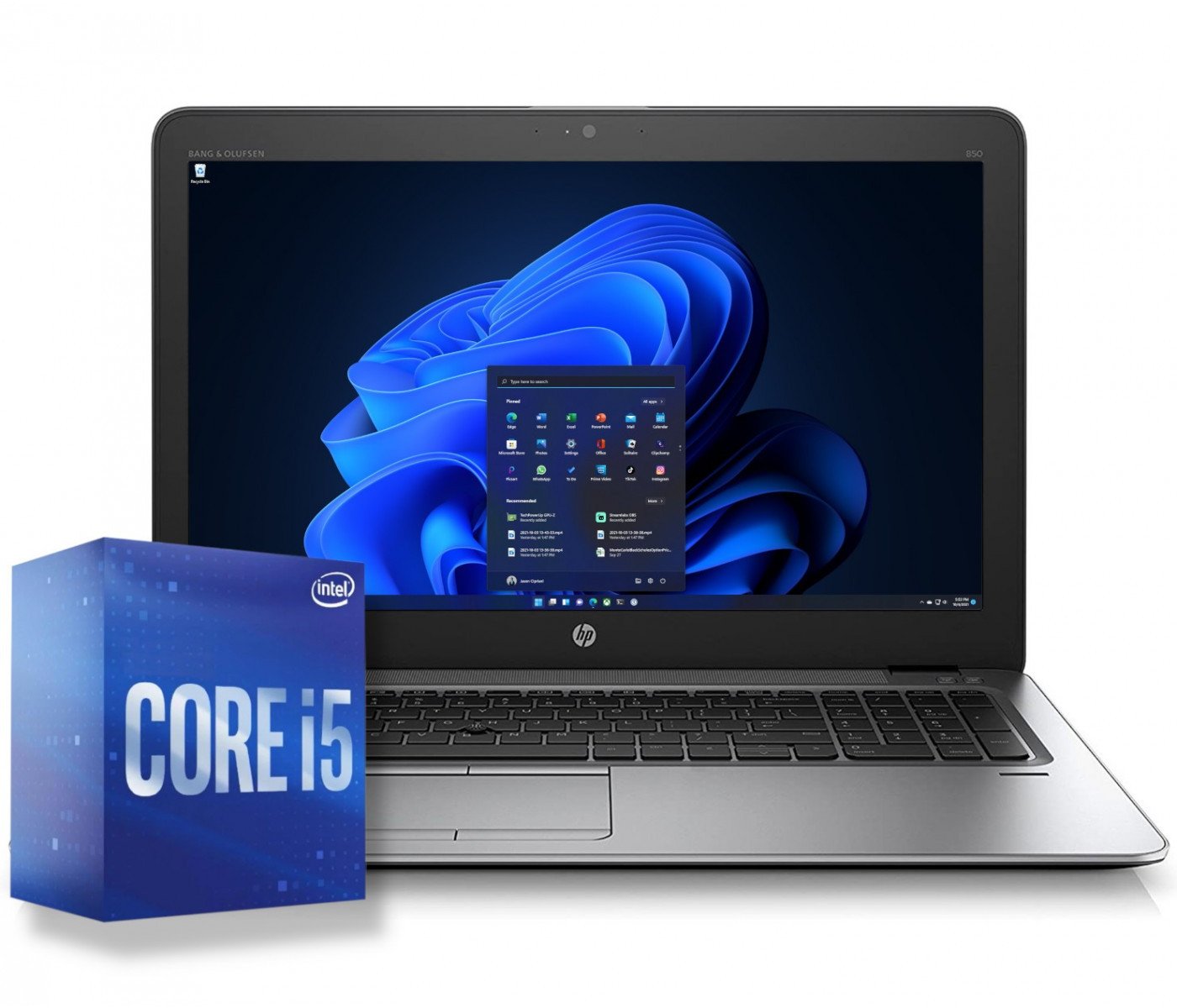 EliteBook 850 G3 i5-6300U 16GB 512GB SSD 1920x1080