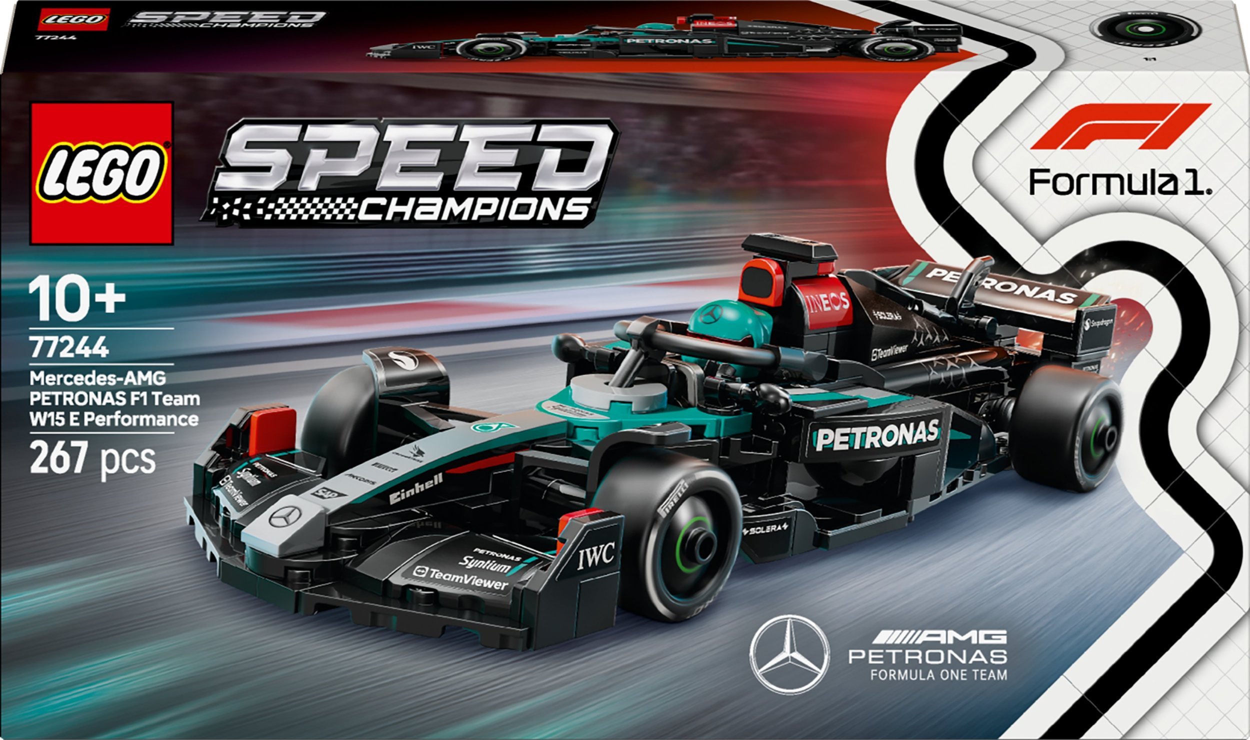 Speed champions Bolid F1® Mercedes-AMG W15 (77244)