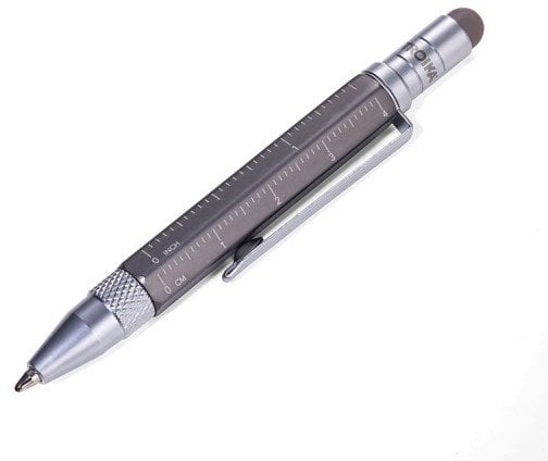 TROIKA Multitasking-Kugelschreiber LILIPUT TOOL PEN titan