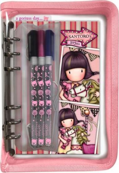 Piórnik Santoro Zestaw Przyborów Szkolnych Fairground Carousel