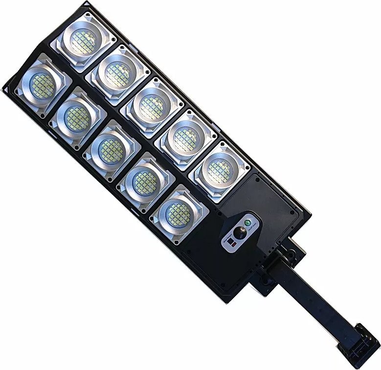Tech-Led Latarnia lampa solarna 300 led 150W czujnik ruchu, pilot i mocowanie Latarnia lampa solarna 300 led 150W czujnik ruchu, pilot i mocowanie