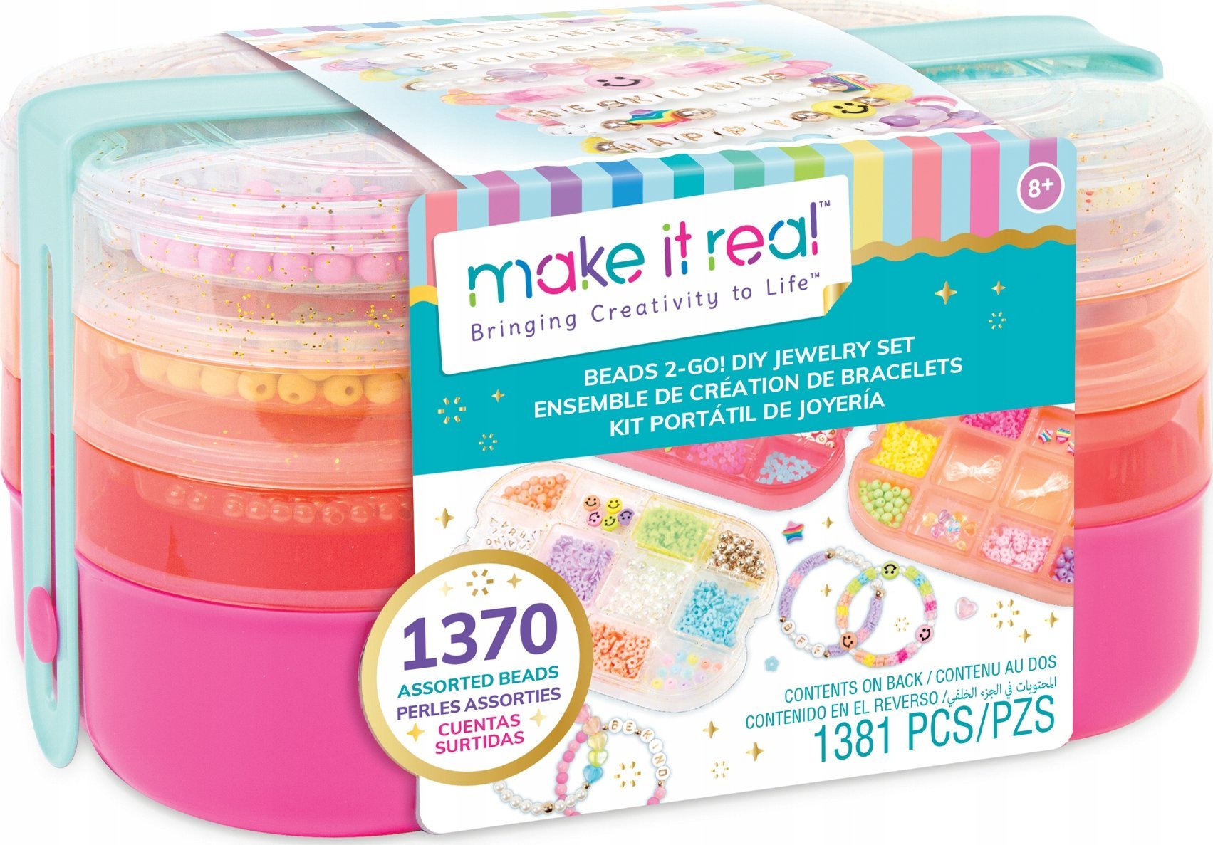 Make it real MAKE IT REAL DIY Jewelry set and organizer
