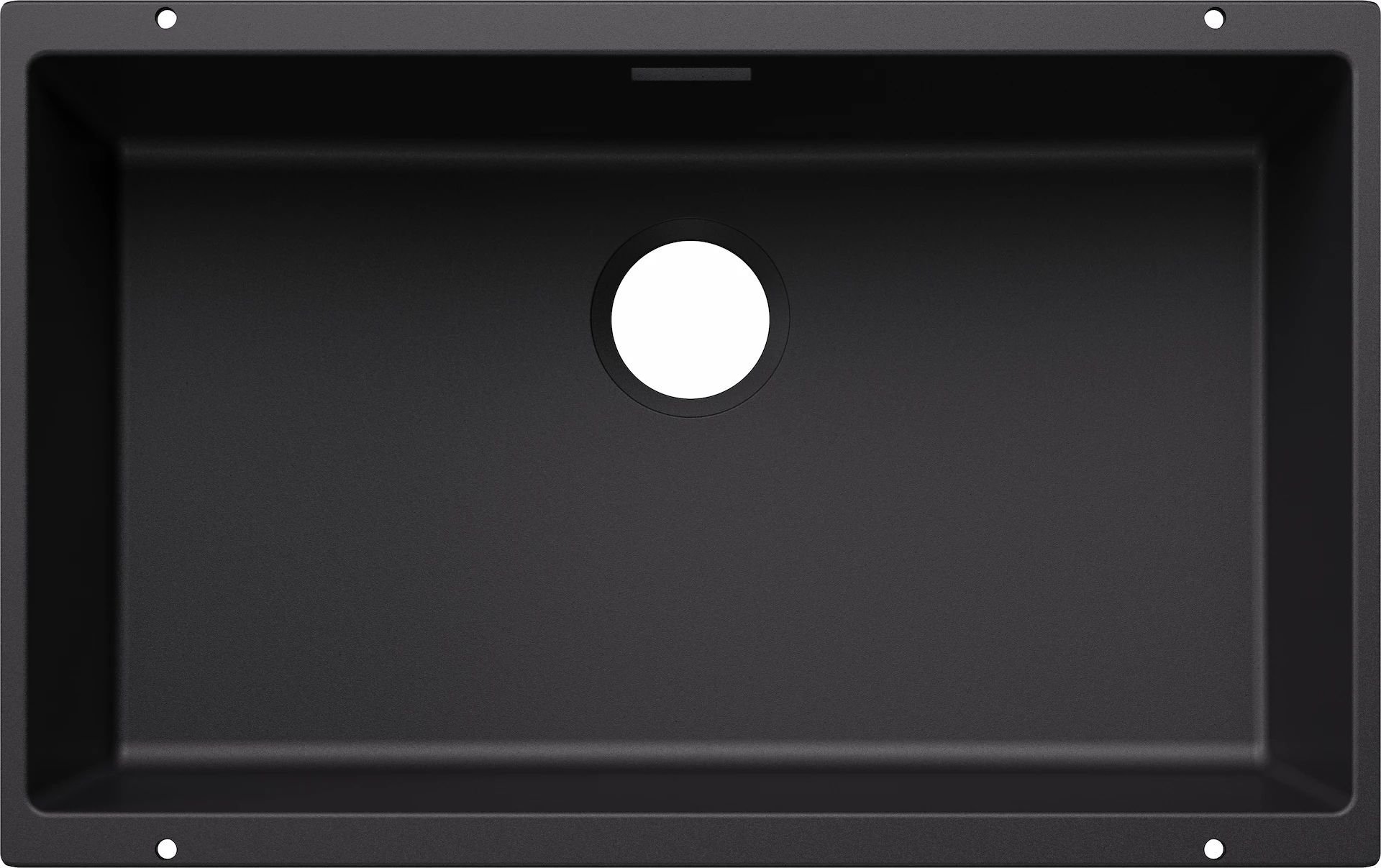 Zlewozmywak Blanco BLANCO SUBLINE 700-U Silgranit czarny, bez armatury