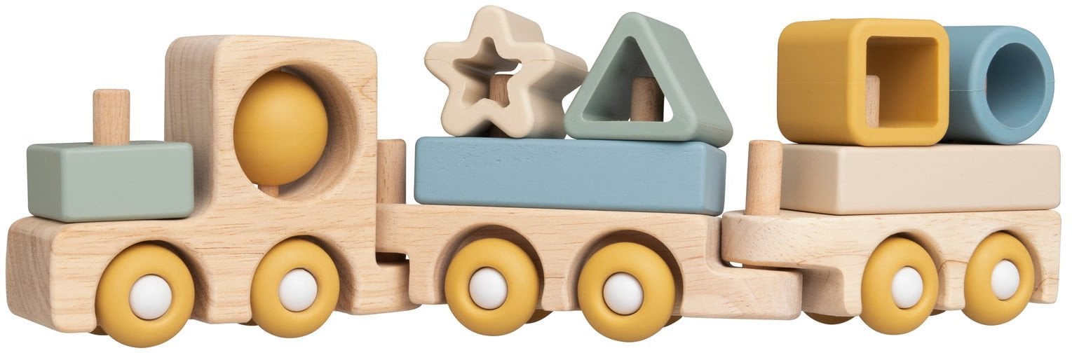 New! Baby's only wooden toy train 10+ Swirl BO-860.852.810.50