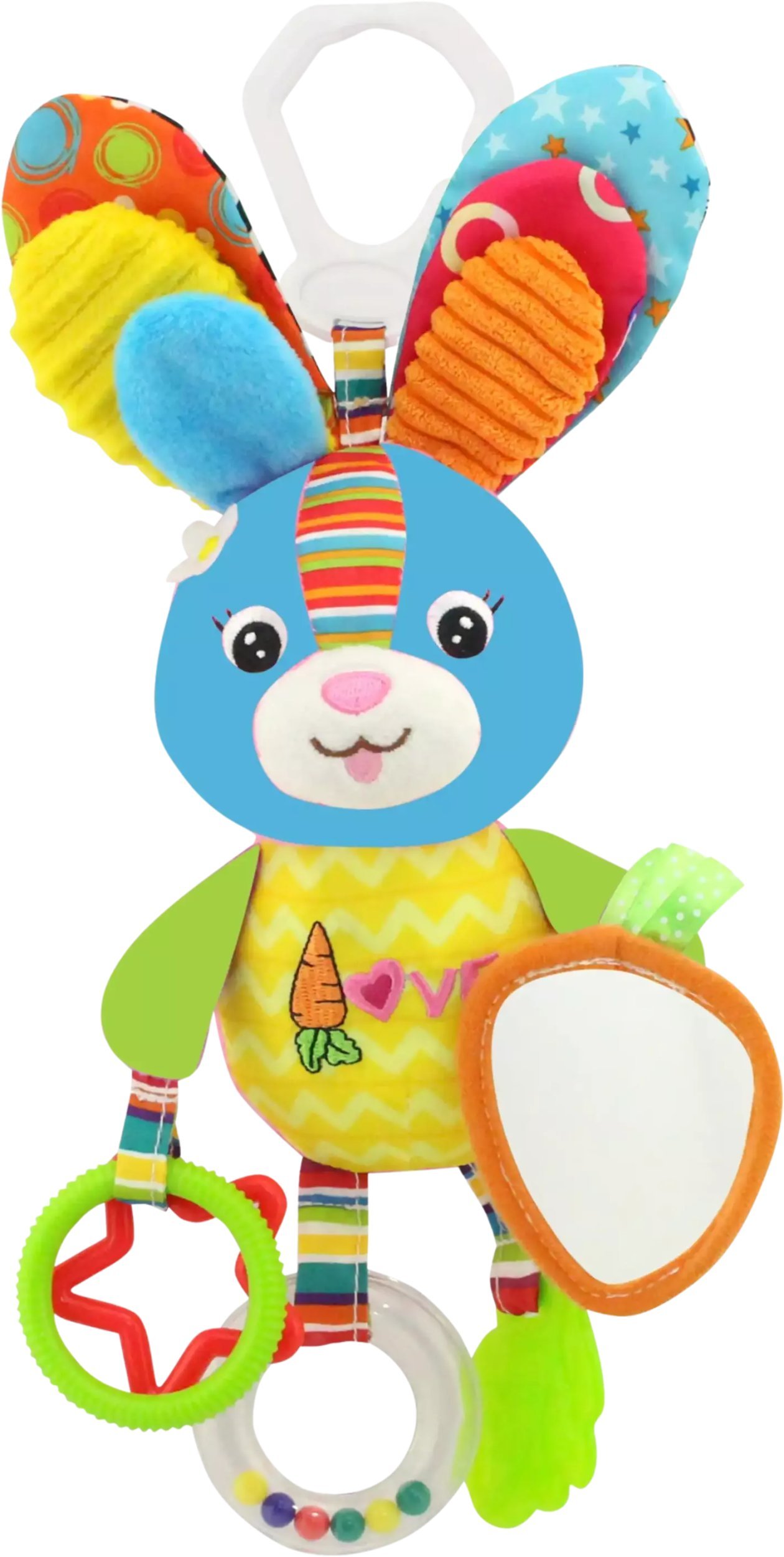 HAPPY BABY Activity Hanger Rabbit Blue