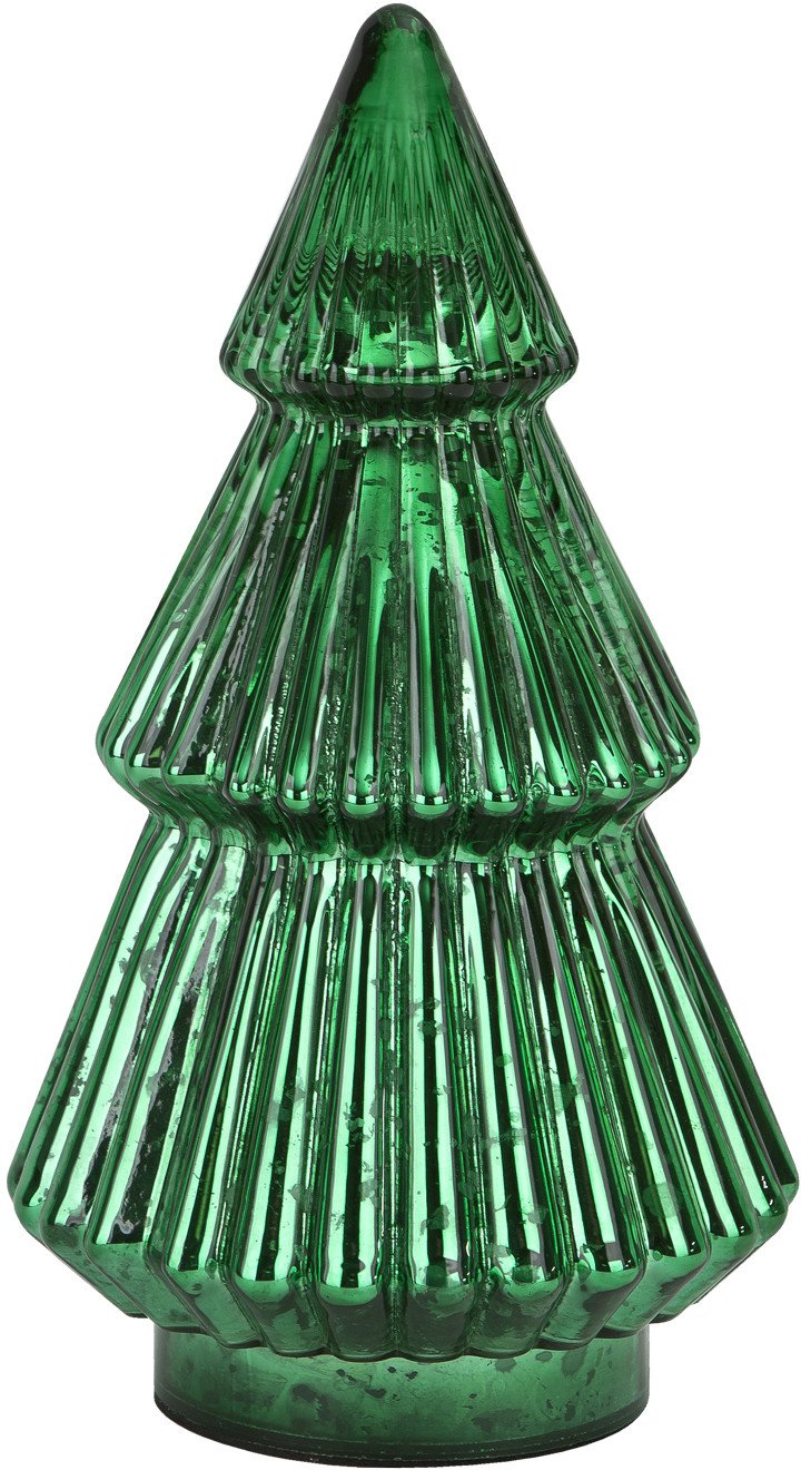 Ozdoba szklana Choinka zielona mała 30 cm