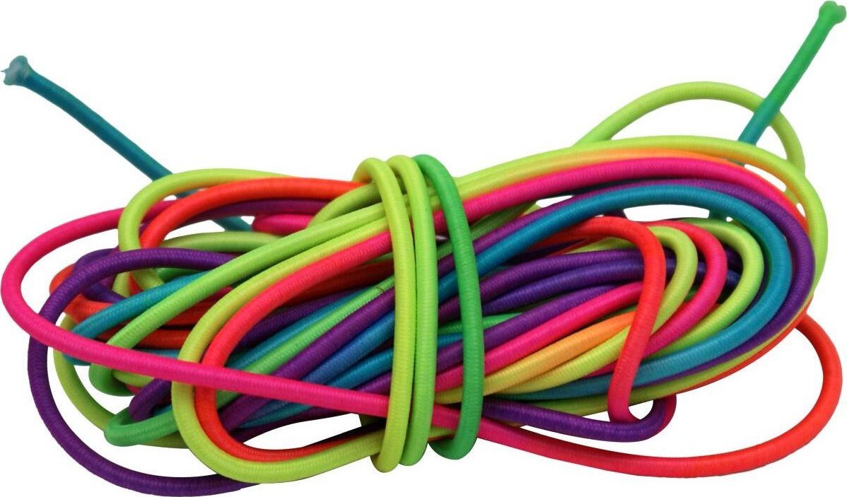 Enero Guma treningowa do skakania ćwiczeń 500cm multikolor enerofit