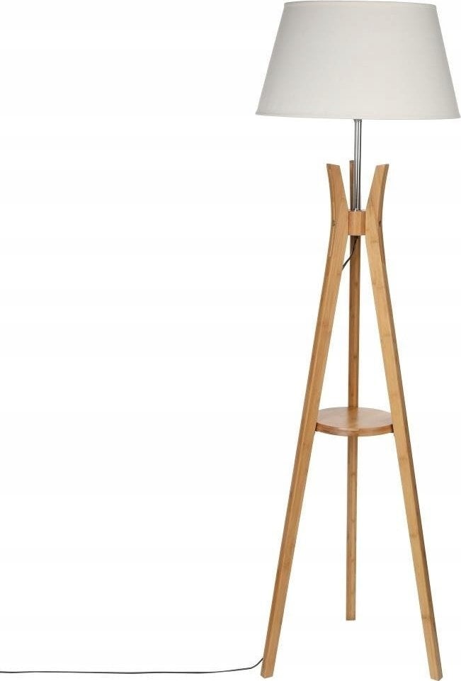 Atmosphera Lampa podłogowa biała KALO, 156 cm