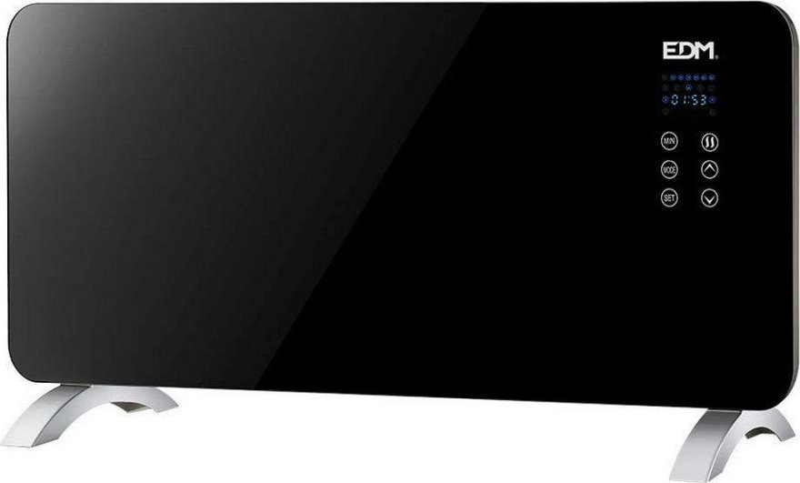EDM Grzejnik cyfrowy EDM 07183 Czarny 2000 W