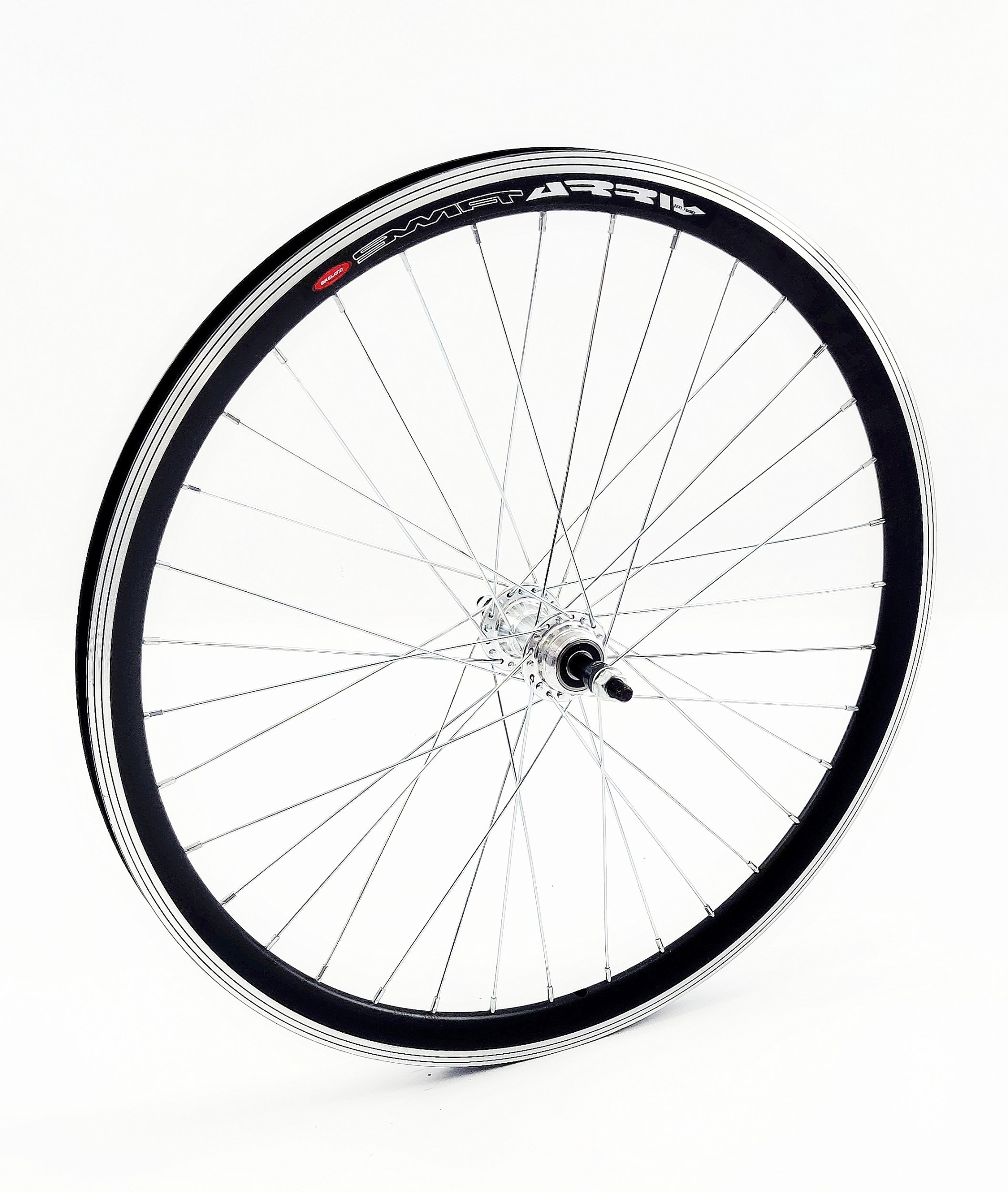 Koło tylne 24" MTB czarne wolnobieg, łożyska maszynowe, V-Brake