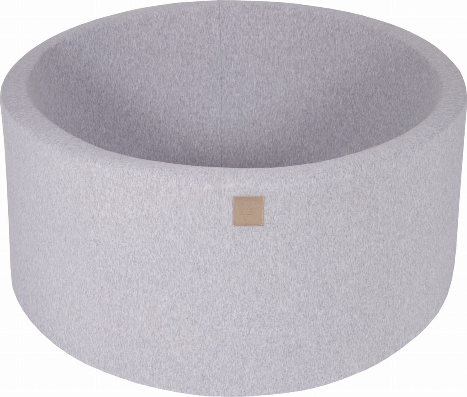 MeowBaby MeowBaby Suchy basen 90x40 cm jasno-szary z 250 piłeczkami jeden rozmiar