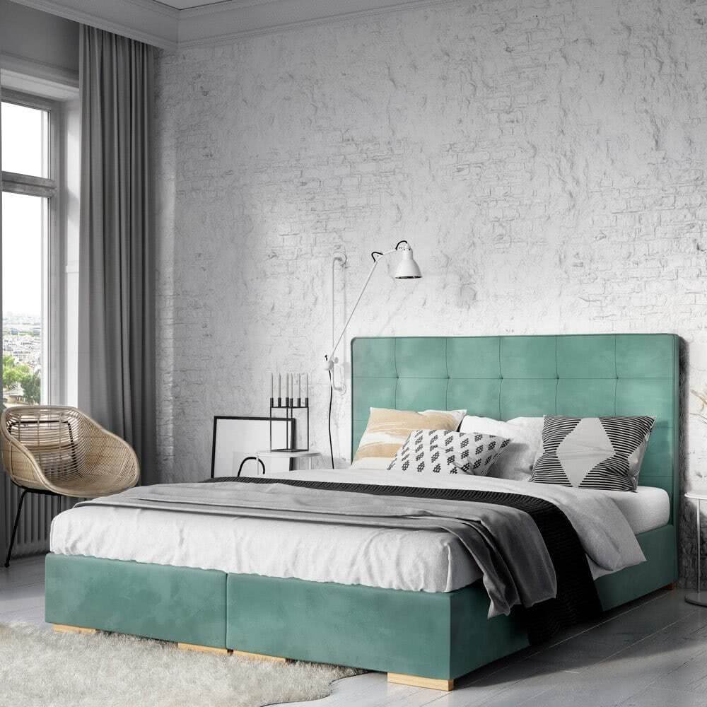 NewDesign Łóżko Smart kontynentalne 160x200 z lamówką, bez pojemnika, grupa 3