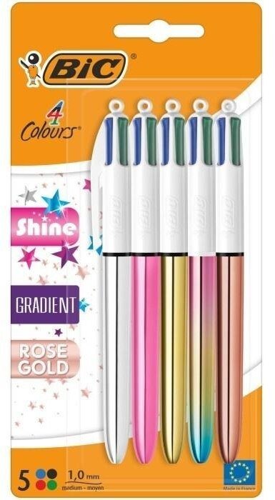 Długopis Colours Shine Gradient AST 5szt BIC