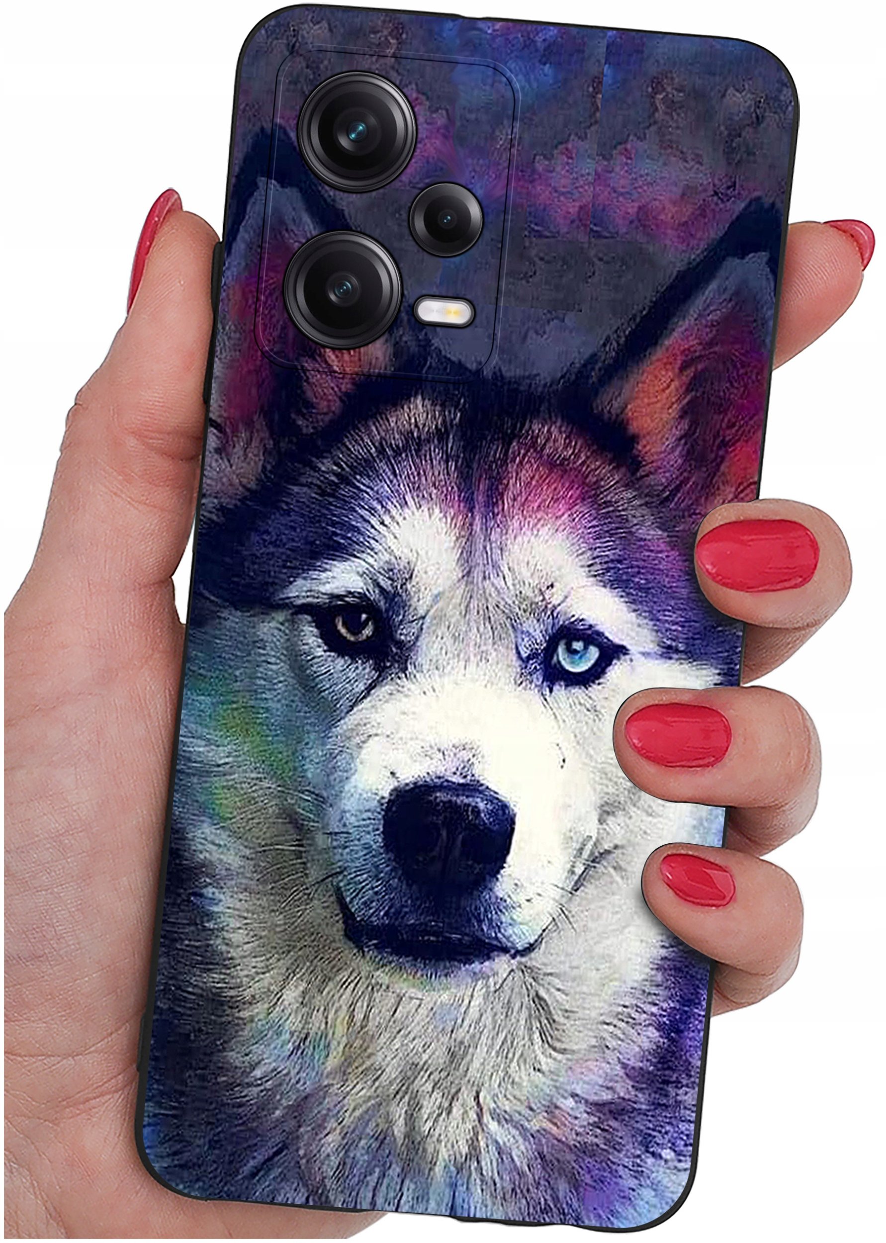 ETUI do Xiaomi Redmi Note 12 5G |Poco X5 5G | WZORY | SILIKONOWE MATT SZKŁO