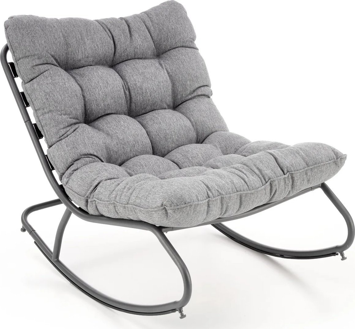 Halmar Fotel bujany GATTO szary HALMAR