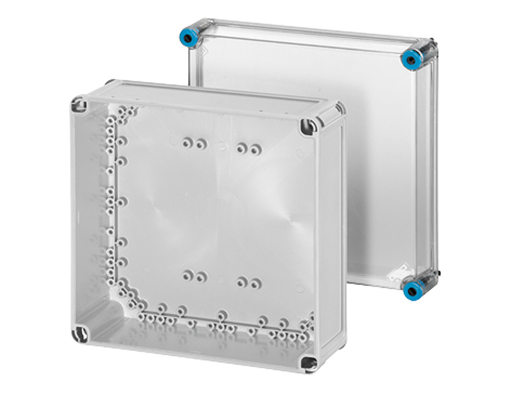 Hensel Obudowa bez przetłoczeń przezroczysta IP65 300x300x170mm K 0200