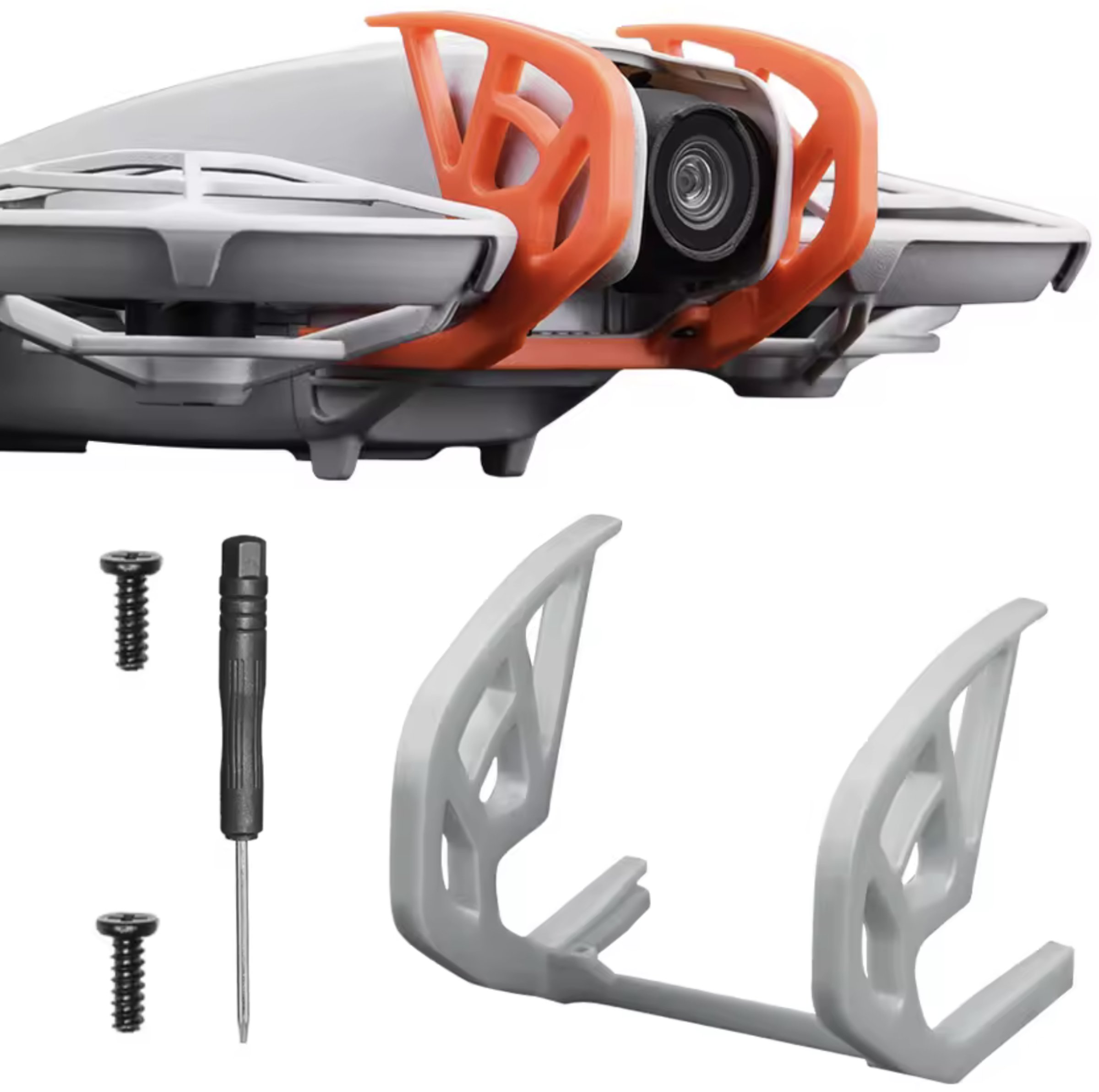 BRDRC OSŁONA OCHRONNA GIMBALA KAMERY ZDERZAK BUMPER DRONA DO DJI NEO - SZARA